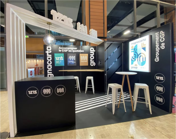 Stand Hybride sur un salon à Lyon
