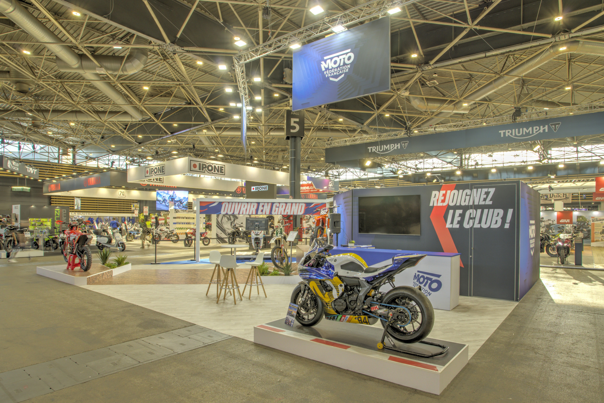 FEDERATION FRANCAISE DE LA MOTO – SALON DU 2 ROUES 2026 – 108M2 - Pech'Up