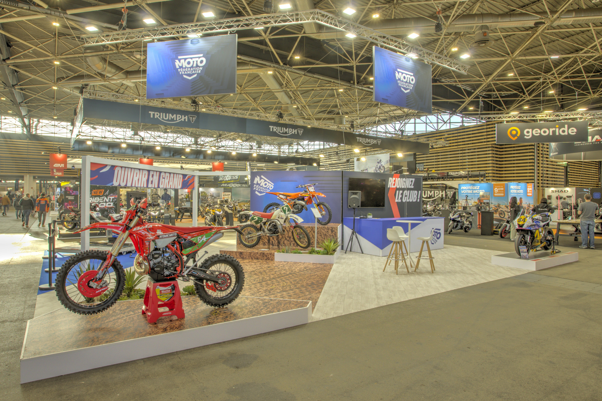 FEDERATION FRANCAISE DE LA MOTO – SALON DU 2 ROUES 2026 – 108M2 - Pech'Up