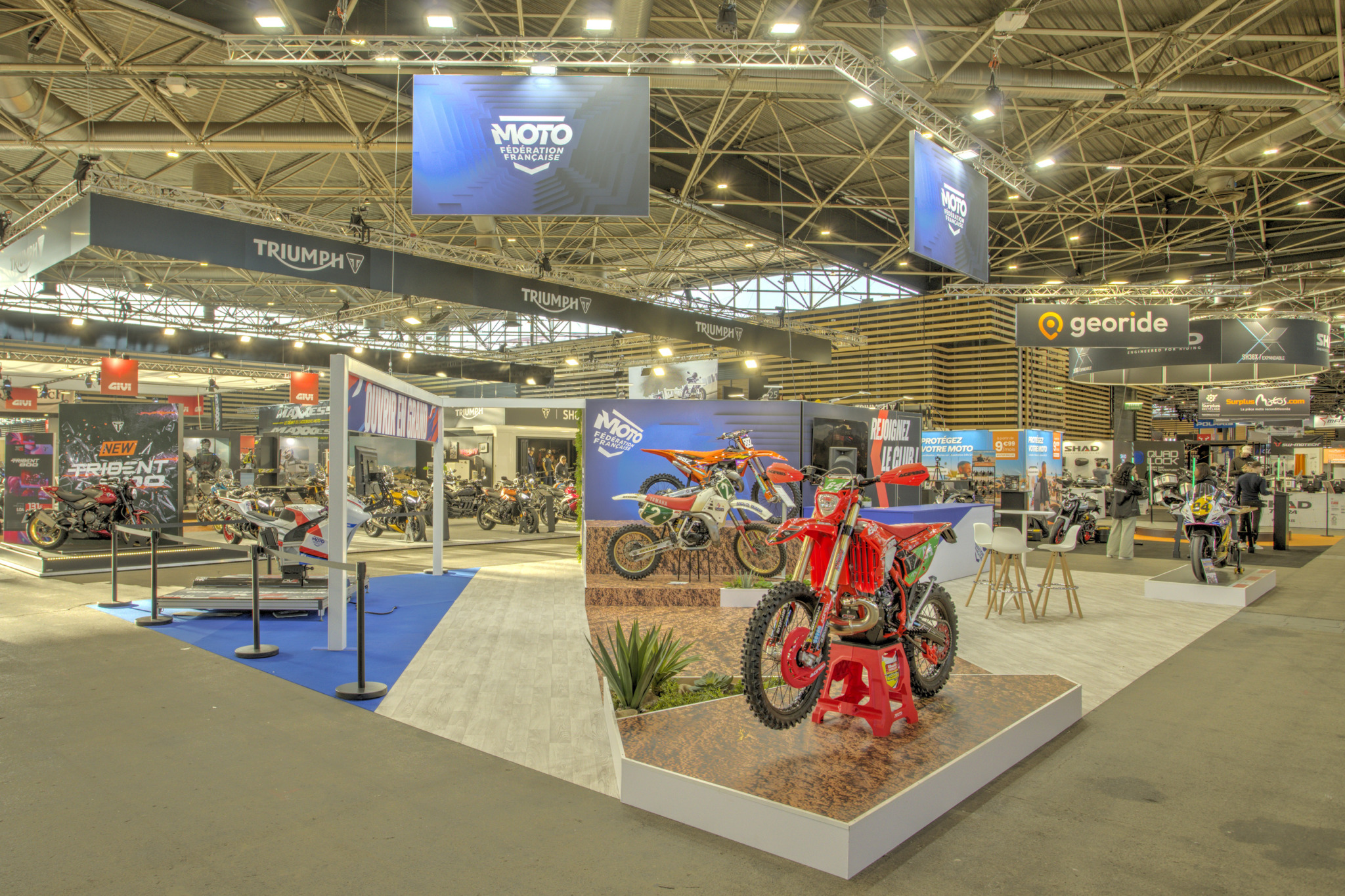FEDERATION FRANCAISE DE LA MOTO – SALON DU 2 ROUES 2026 – 108M2 - Pech'Up