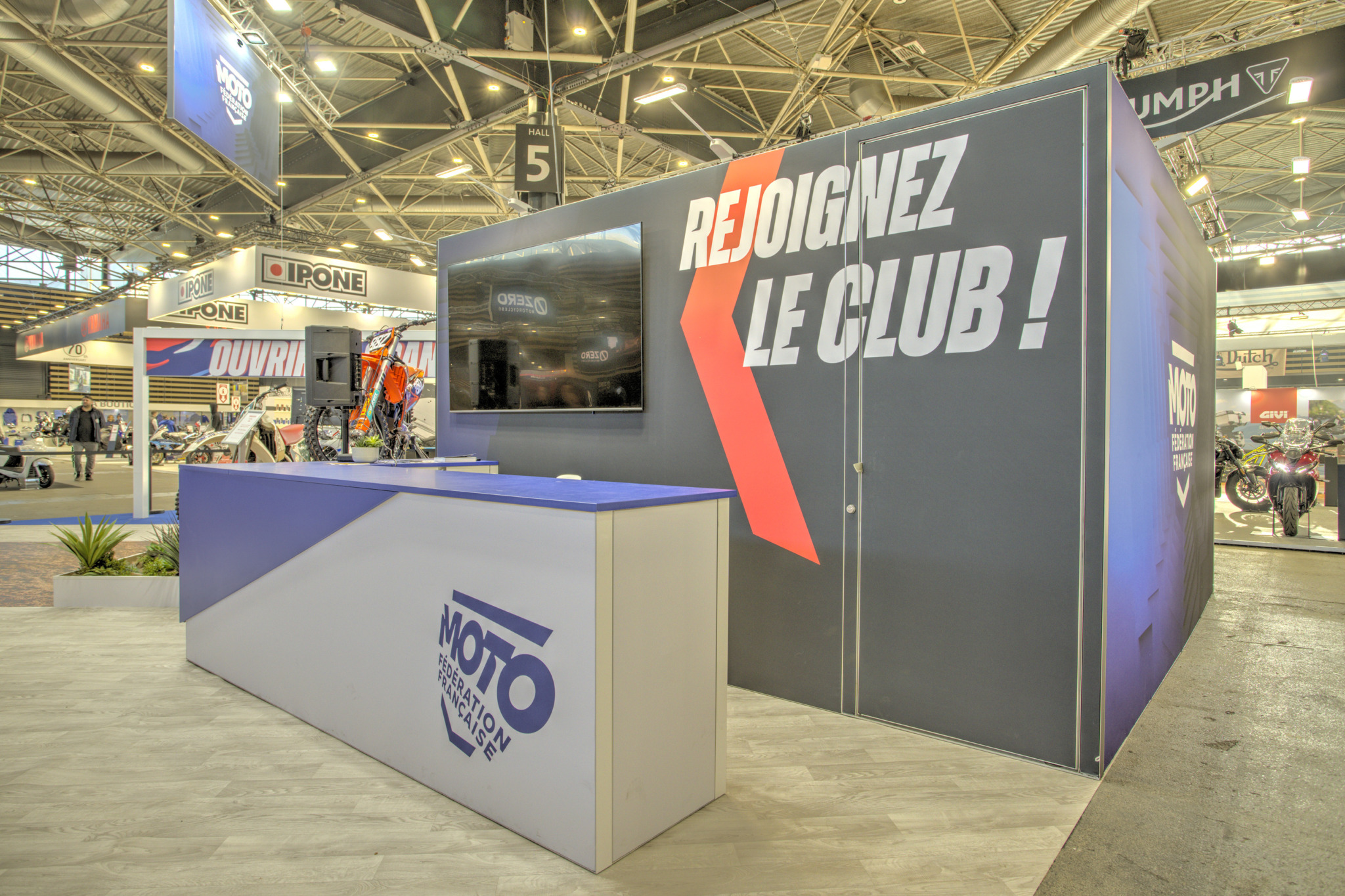 FEDERATION FRANCAISE DE LA MOTO – SALON DU 2 ROUES 2026 – 108M2 - Pech'Up