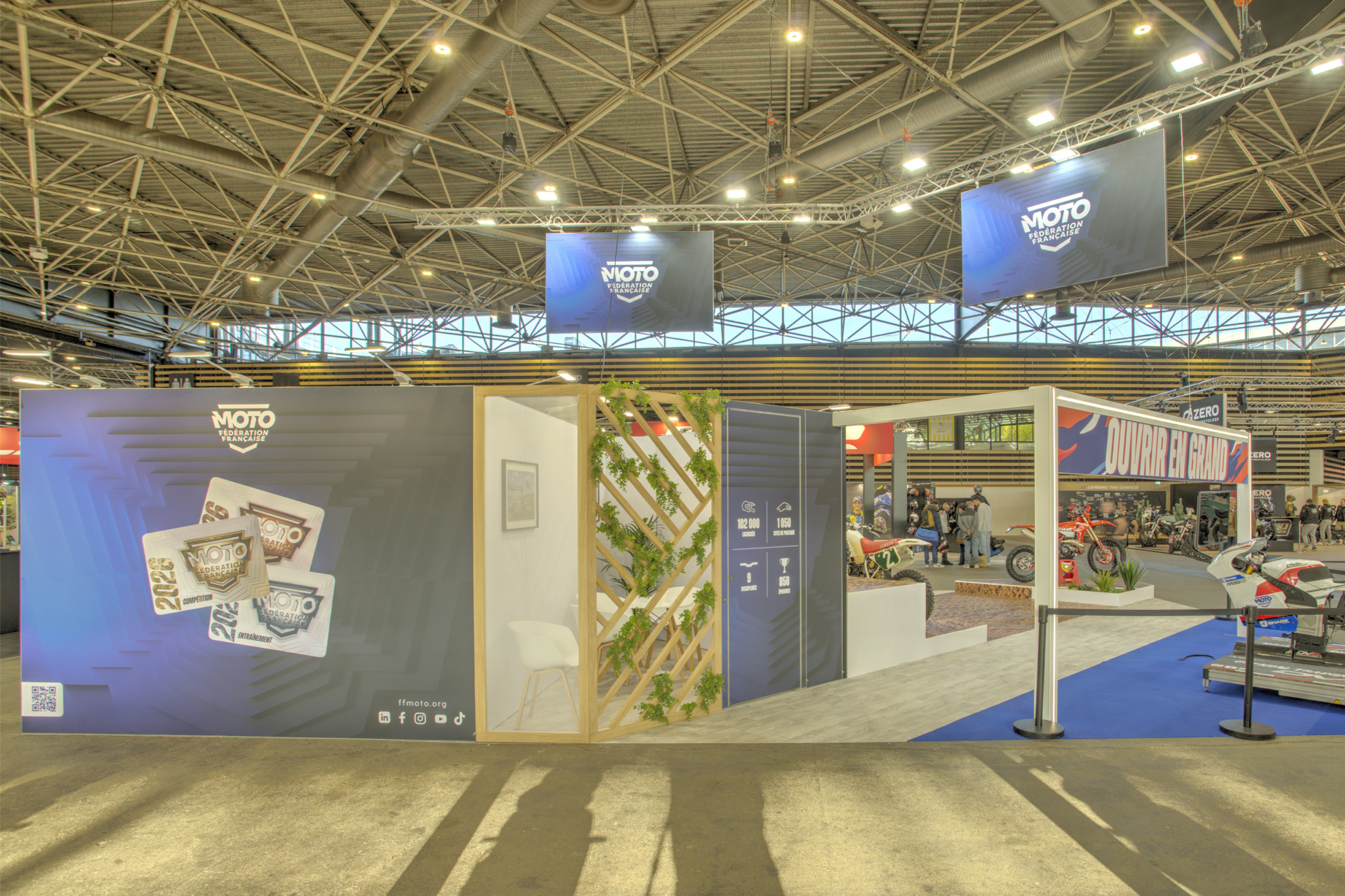 FEDERATION FRANCAISE DE LA MOTO – SALON DU 2 ROUES 2026 – 108M2 - Pech'Up